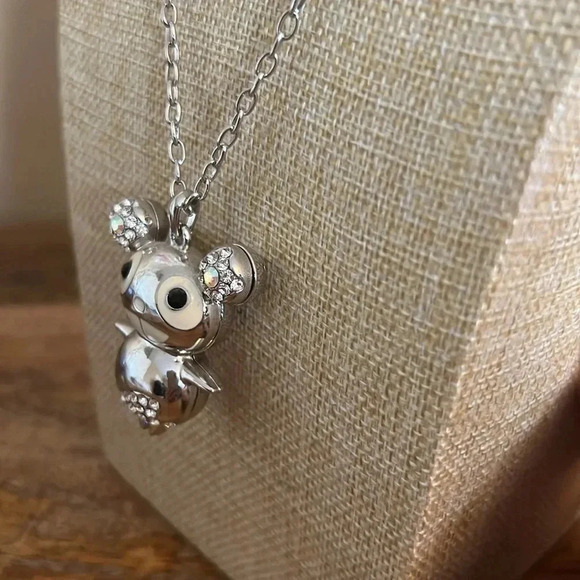 2000’s Y2K Style Cartoon Anime Silver Tone Necklace - Picture 3 of 7